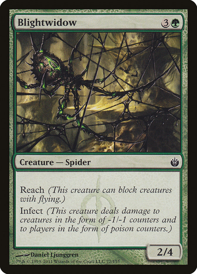 Blightwidow 77/155 (Mirrodin Besieged)  | Chromatic Games