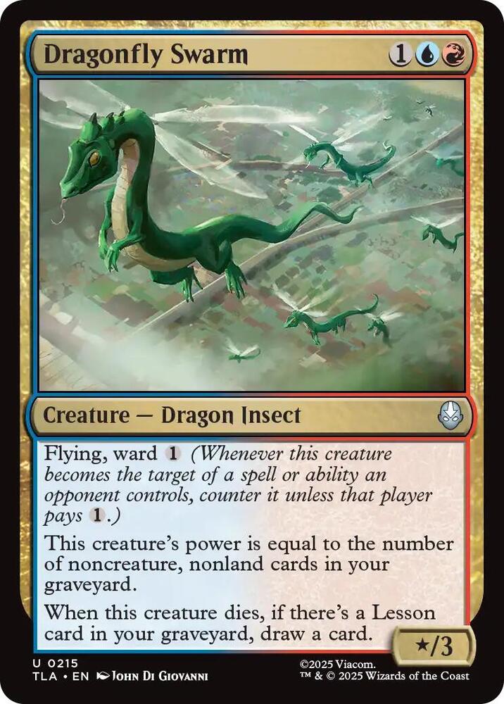 Dragonfly Swarm 215/286 (Avatar: The Last Airbender)  | Chromatic Games