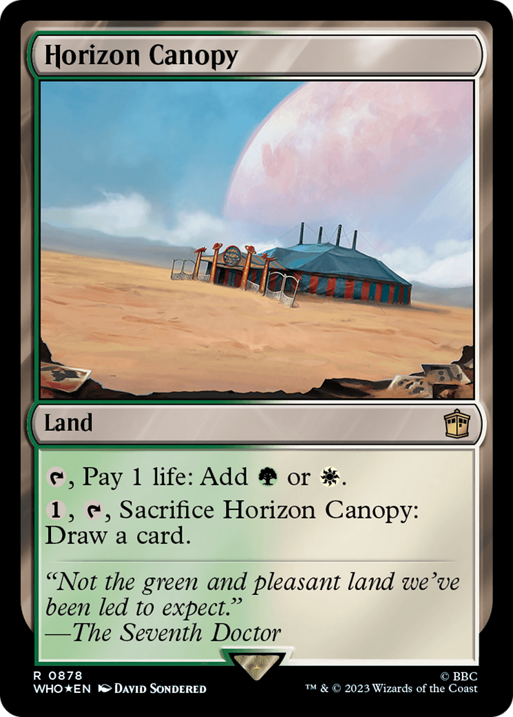 Horizon Canopy (Surge Foil) [Doctor Who] | Chromatic Games