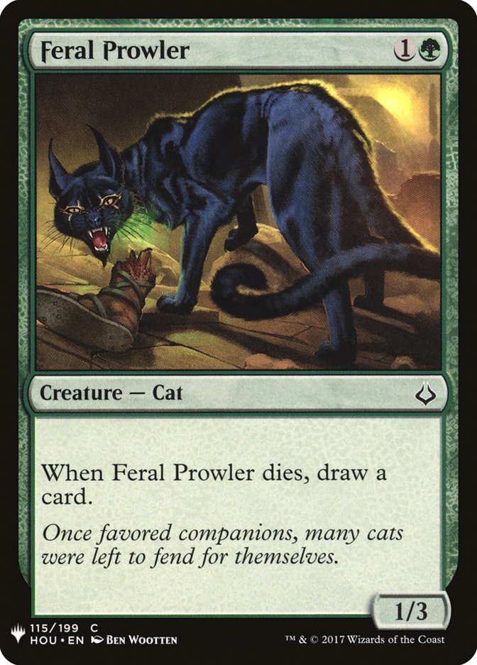 Feral Prowler [Mystery Booster] | Chromatic Games