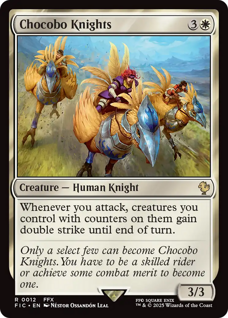 Chocobo Knights [FINAL FANTASY Commander] | Chromatic Games