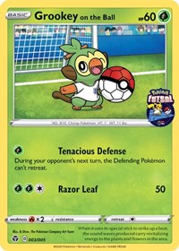 Grookey on the Ball (003/005) [Miscellaneous Cards] | Chromatic Games