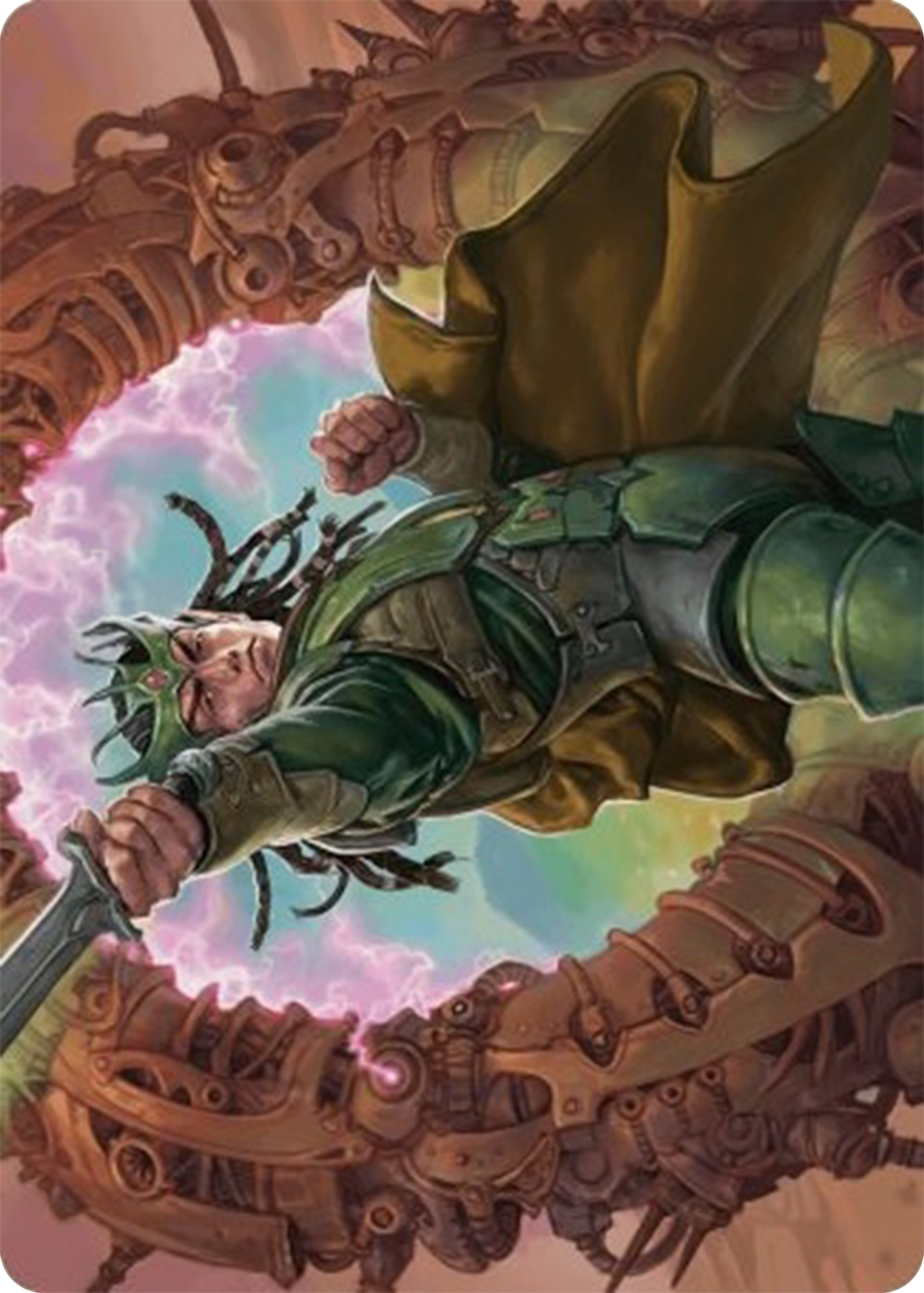 Eladamri, Korvecdal Art Card [Modern Horizons 3 Art Series] | Chromatic Games