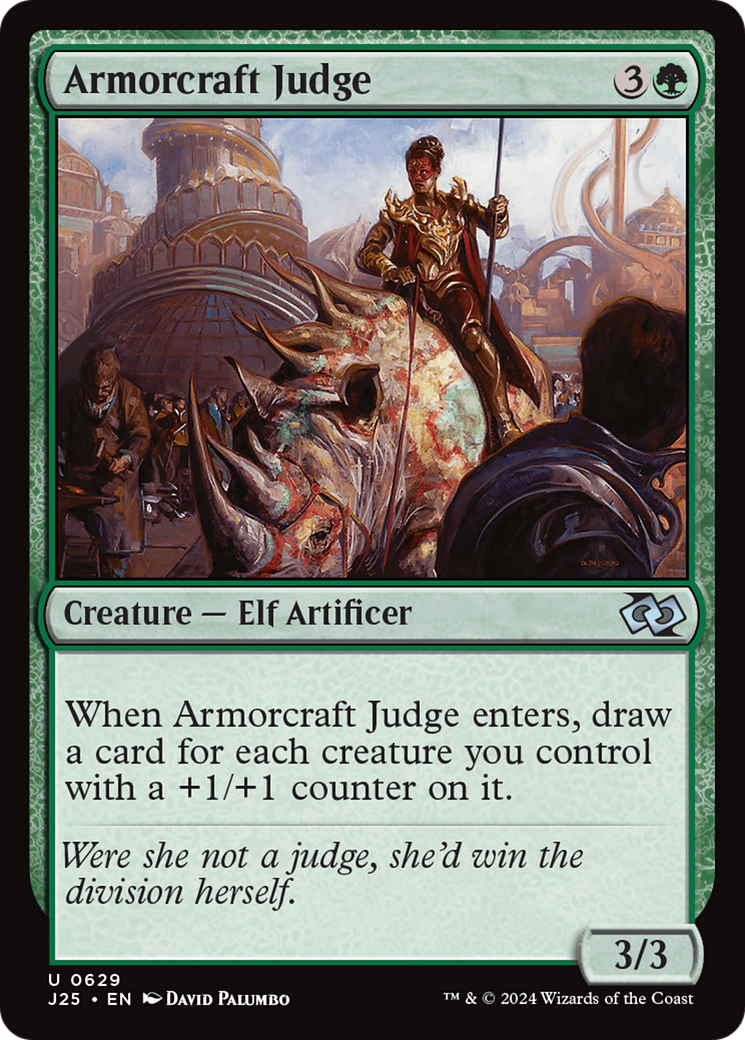 Armorcraft Judge [Foundations Jumpstart] | Chromatic Games