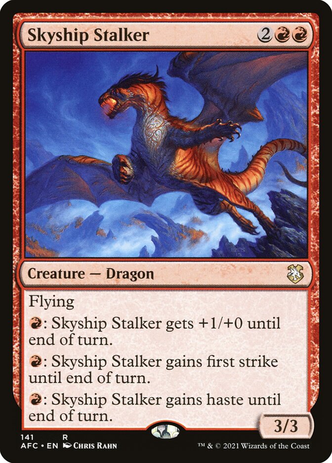 Skyship Stalker 141/62 (Commander: Adventures in the Forgotten Realms)  | Chromatic Games