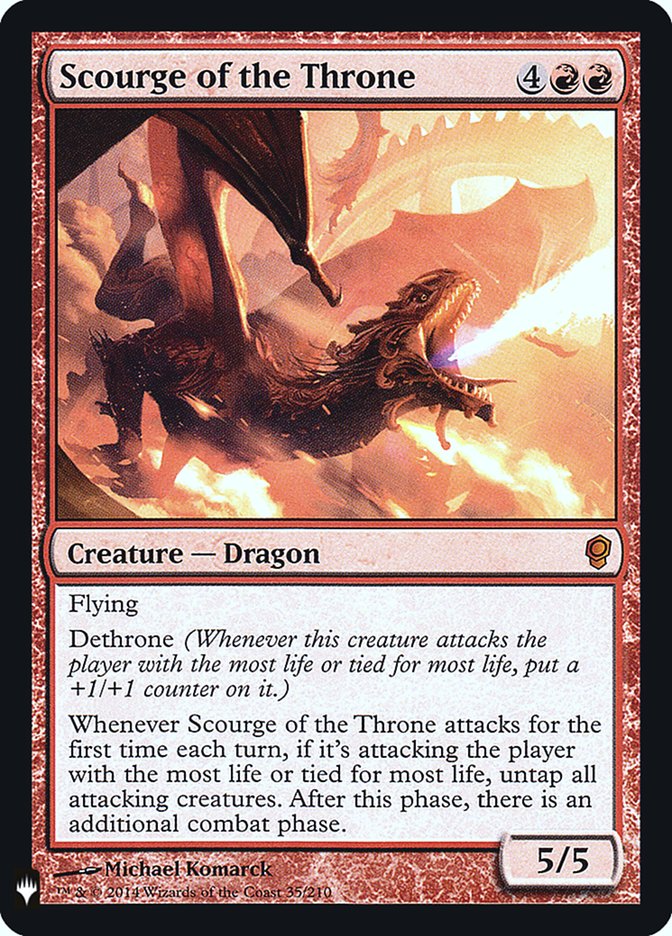 Scourge of the Throne [Mystery Booster] | Chromatic Games