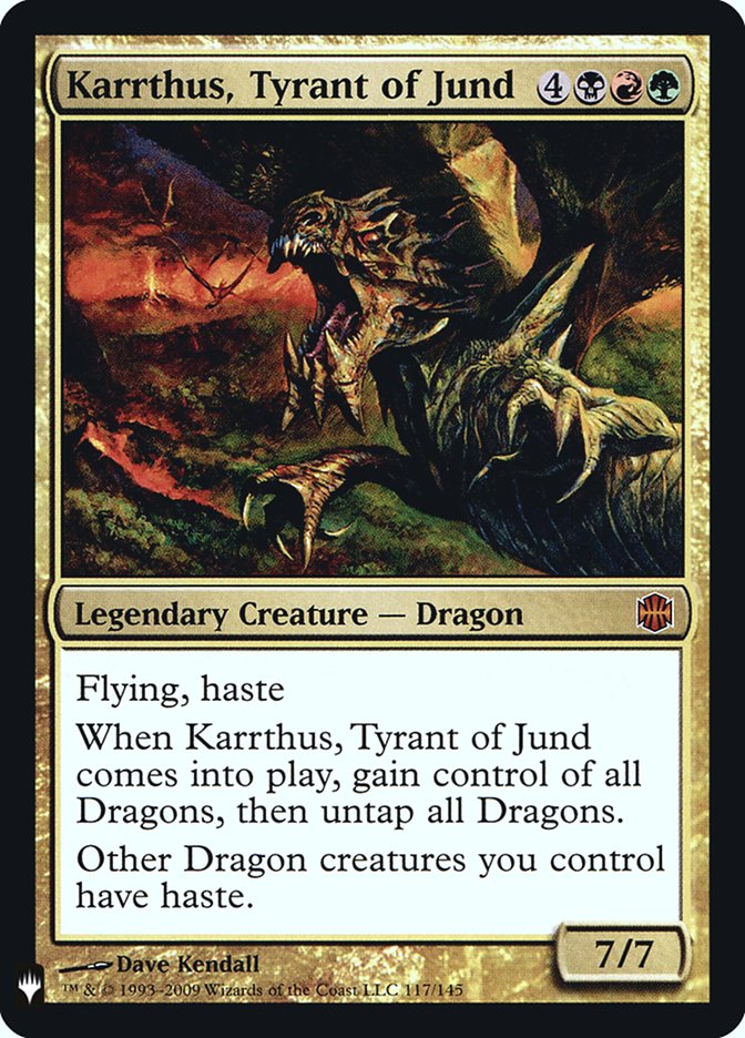 Karrthus, Tyrant of Jund [Mystery Booster] | Chromatic Games