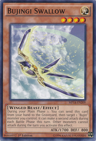 Bujingi Swallow [MP14-EN209] Common | Chromatic Games