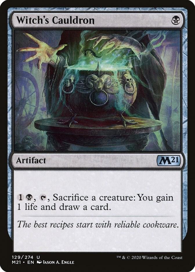 Witch's Cauldron 129 (Core Set 2021)  | Chromatic Games