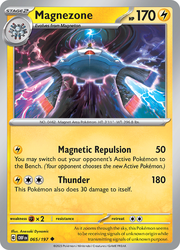 Magnezone (065/197) [Scarlet & Violet: Obsidian Flames] | Chromatic Games