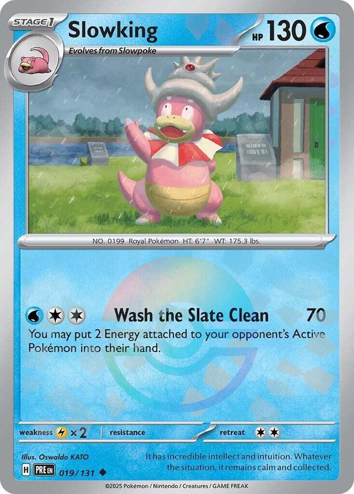 Slowking (019/131) (Poke Ball Pattern) [Scarlet & Violet: Prismatic Evolutions] | Chromatic Games