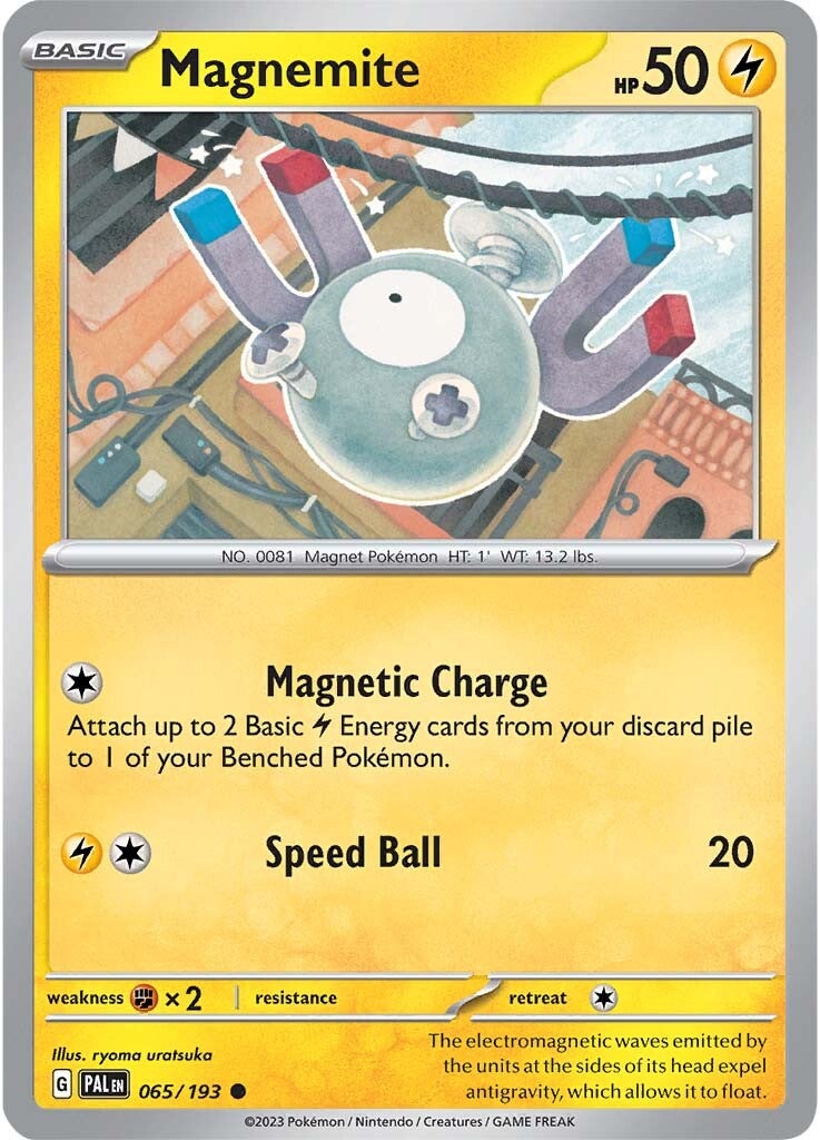 Magnemite (065/193) [Scarlet & Violet: Paldea Evolved] | Chromatic Games