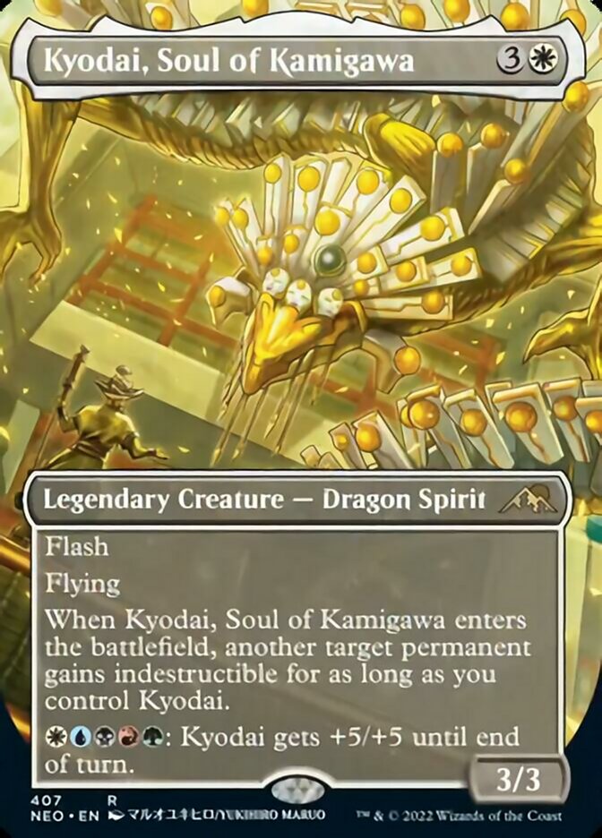 Kyodai, Soul of Kamigawa (Borderless Alternate Art) [Kamigawa: Neon Dynasty] | Chromatic Games