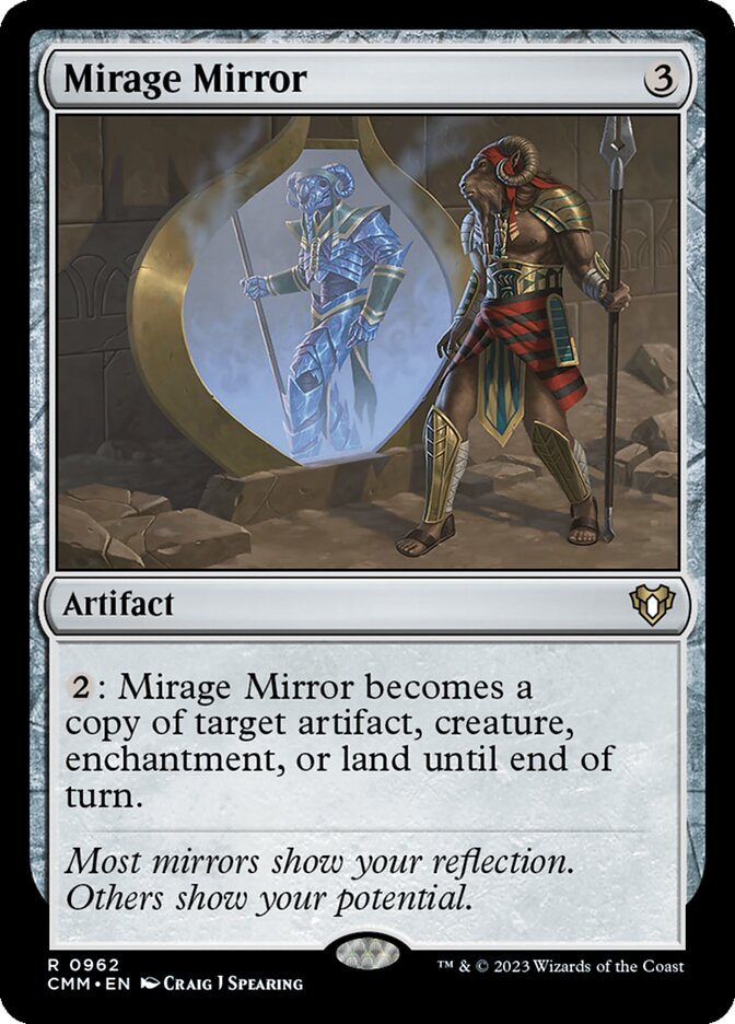 Mirage Mirror 962/451 (Commander Masters)  | Chromatic Games