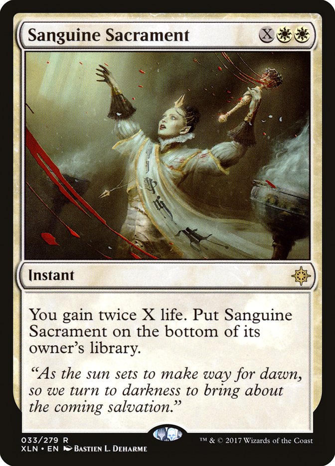 Sanguine Sacrament 33/279 (Ixalan)  | Chromatic Games