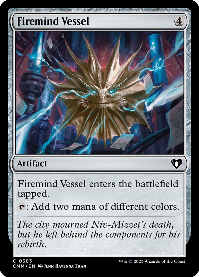 Firemind Vessel 383/451 (Commander Masters)  - Foil | Chromatic Games
