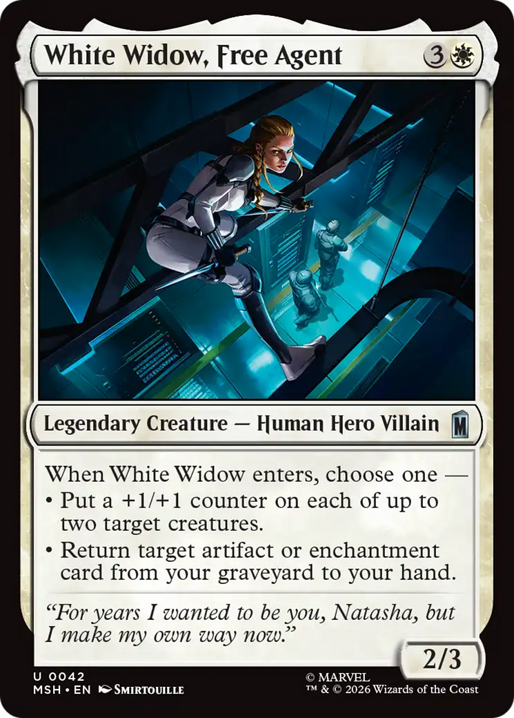 White Widow, Free Agent [Marvel Super Heroes] | Chromatic Games