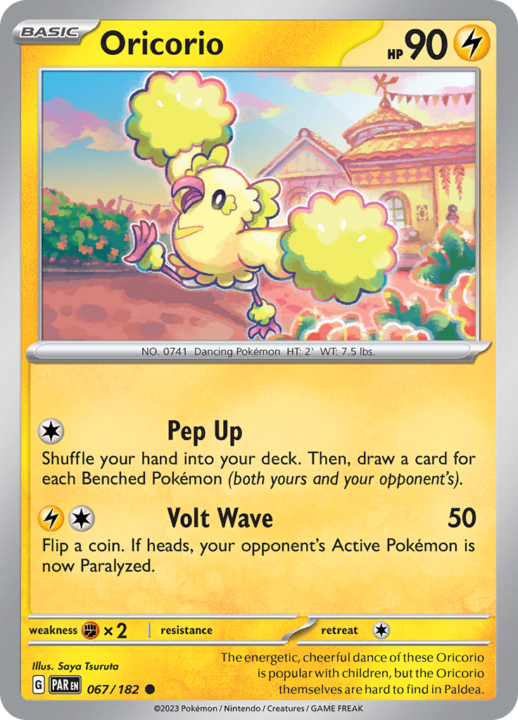 Oricorio (067/182) [Scarlet & Violet: Paradox Rift] | Chromatic Games