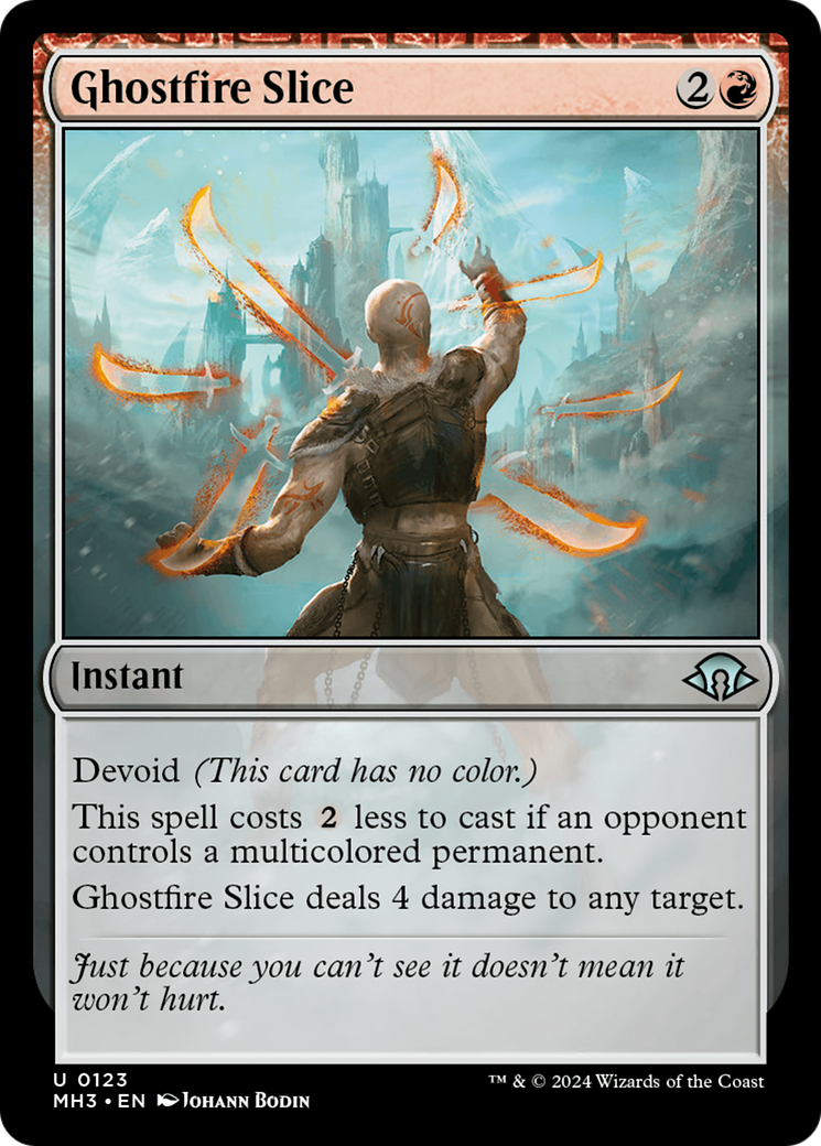 Ghostfire Slice [Modern Horizons 3] | Chromatic Games