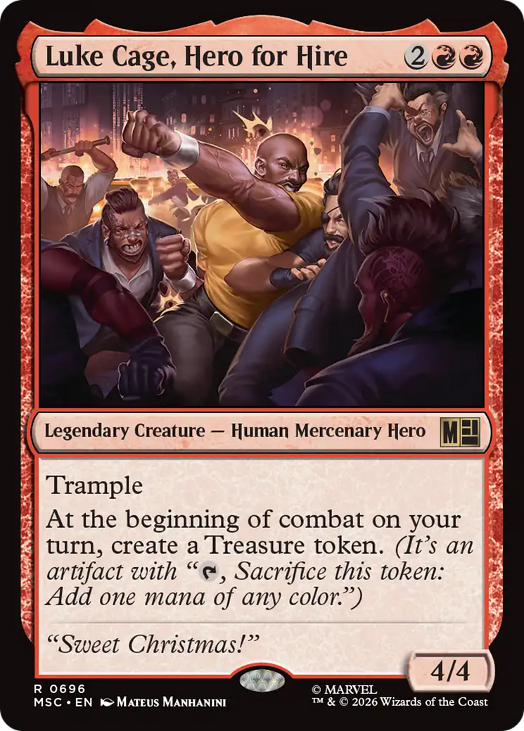 Luke Cage, Hero for Hire [Marvel Super Heroes Commander] | Chromatic Games
