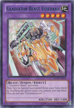 Gladiator Beast Essedarii (Blue) [DL18-EN010] Rare | Chromatic Games