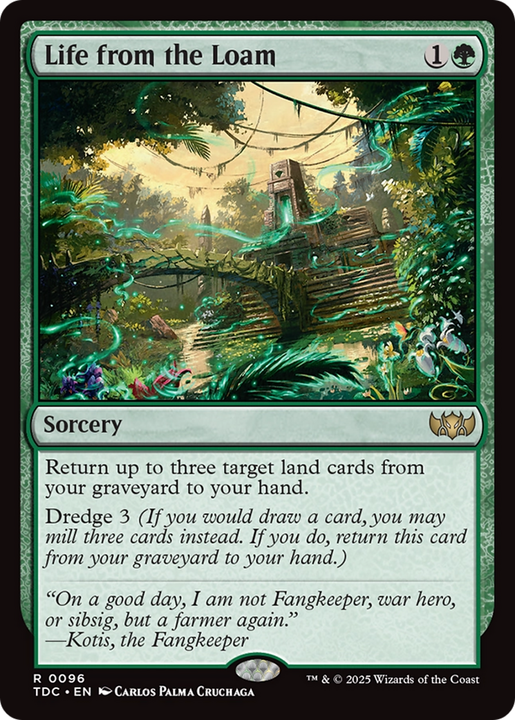 Life from the Loam [Tarkir: Dragonstorm Commander] | Chromatic Games