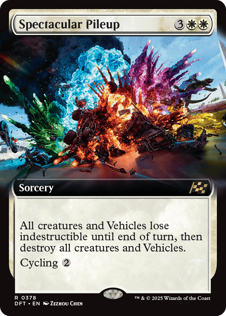 Spectacular Pileup (Extended Art) [Aetherdrift] | Chromatic Games