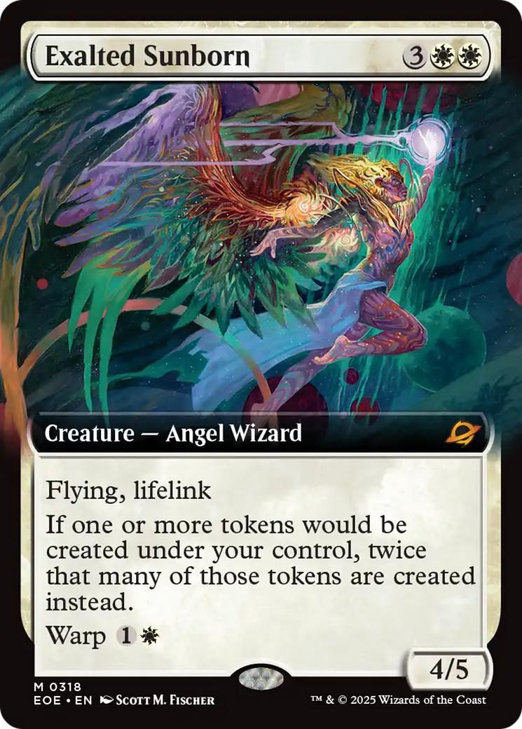 Exalted Sunborn (Extended Art) [Edge of Eternities] | Chromatic Games