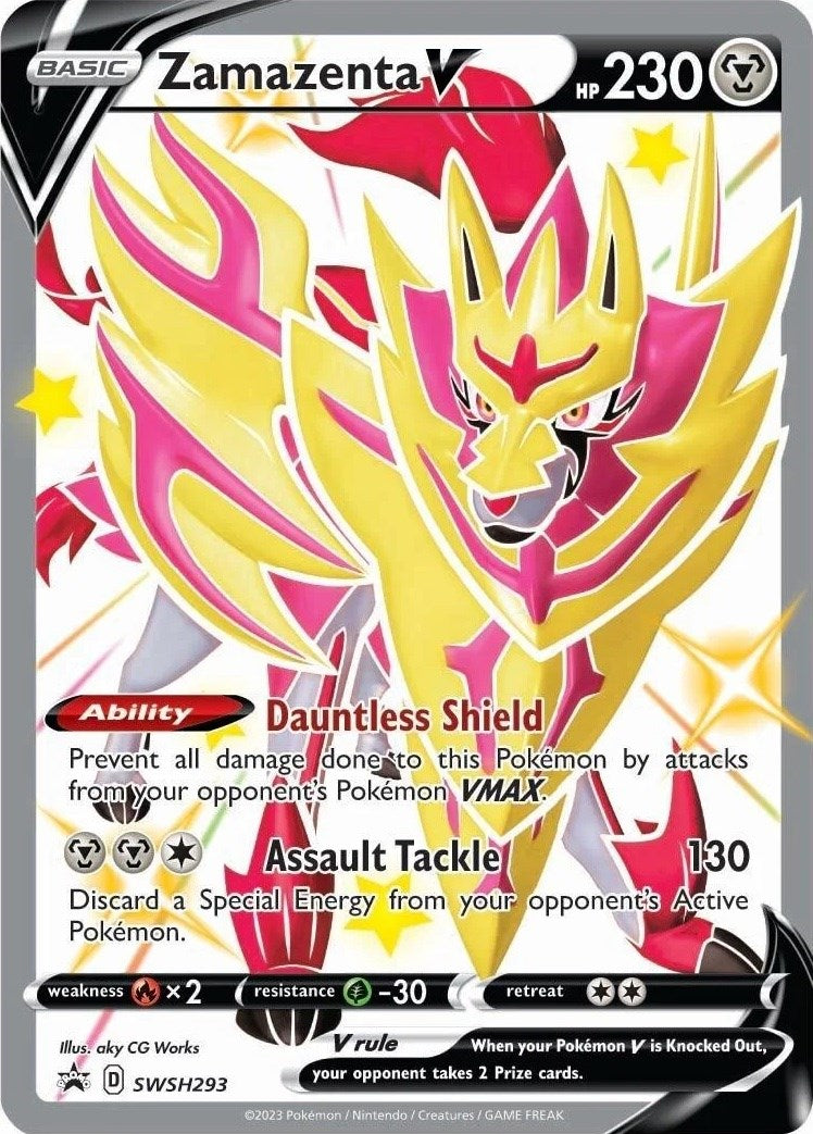 Zamazenta V (SWSH293) [Sword & Shield: Black Star Promos] | Chromatic Games