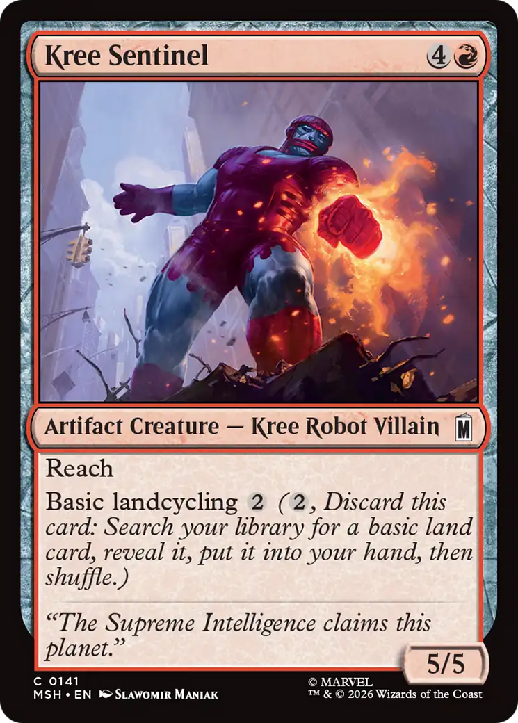 Kree Sentinel [Marvel Super Heroes] | Chromatic Games