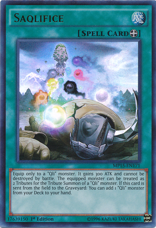 Saqlifice [MP15-EN171] Ultra Rare | Chromatic Games