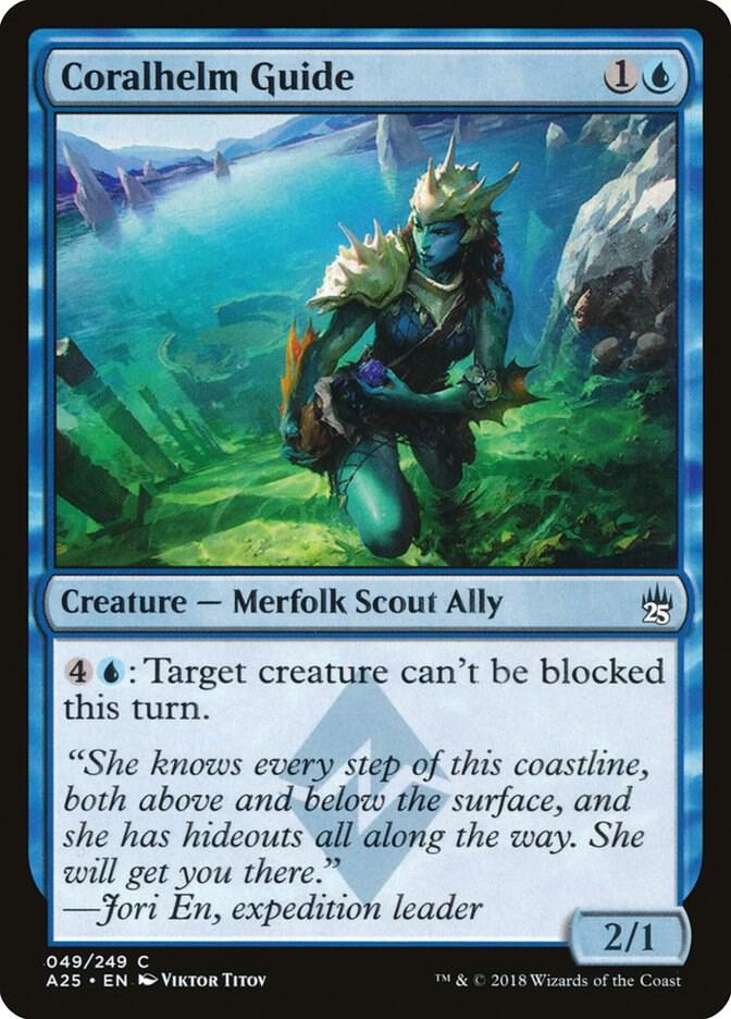 Coralhelm Guide 49/249 (Masters 25)  | Chromatic Games