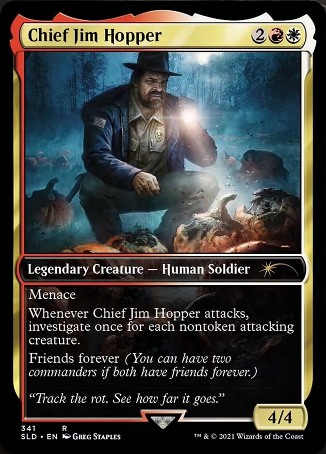 Chief Jim Hopper [Secret Lair Drop Series] | Chromatic Games