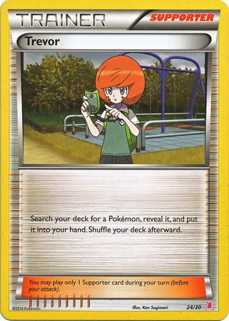 Trevor (24/30) [XY: Trainer Kit 1 - Wigglytuff] | Chromatic Games