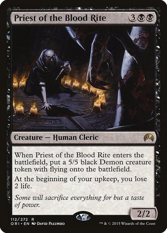 Priest of the Blood Rite 112/272 (Magic Origins)  | Chromatic Games