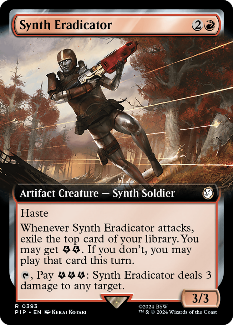 Synth Eradicator (Extended Art) [Fallout] | Chromatic Games