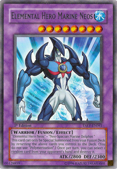 Elemental Hero Marine Neos [TAEV-EN041] Rare | Chromatic Games