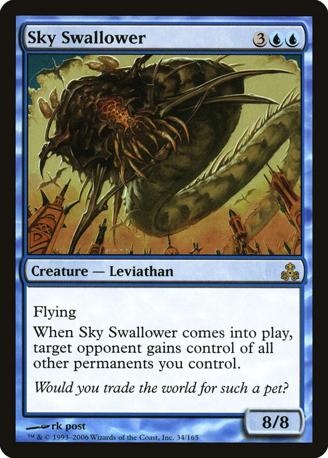 Sky Swallower 34/165 (Guildpact)  | Chromatic Games