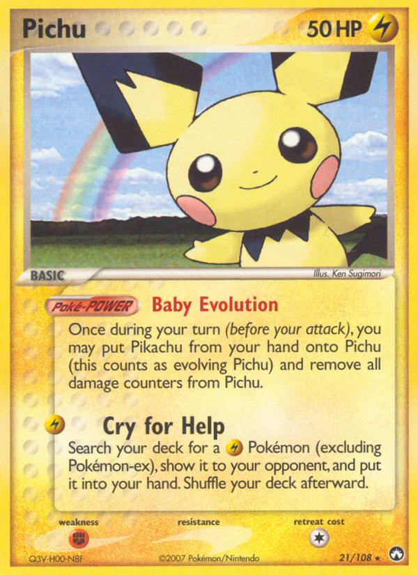 Pichu (21/108) [EX: Power Keepers] | Chromatic Games
