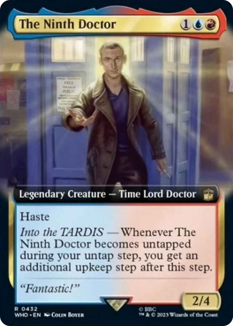 The Ninth Doctor (Extended Art) [Doctor Who] | Chromatic Games