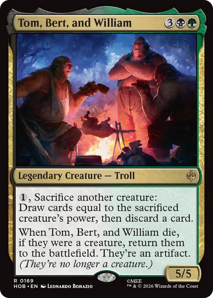 Tom, Bert, and William [The Hobbit] | Chromatic Games