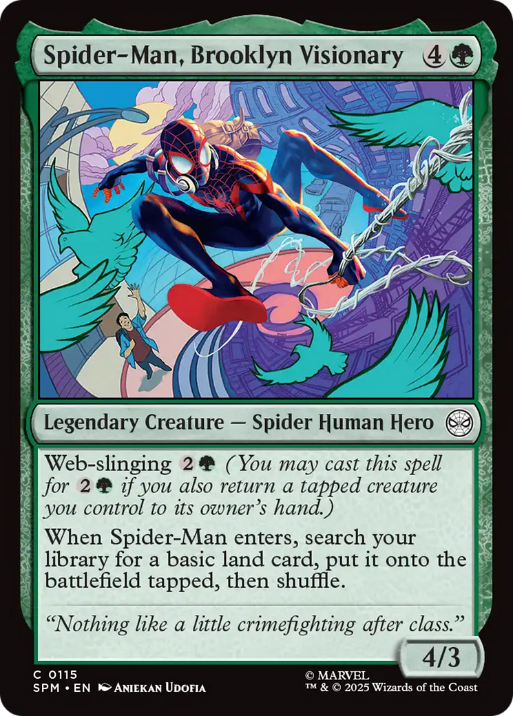 Spider-Man, Brooklyn Visionary [Marvel's Spider-Man] | Chromatic Games