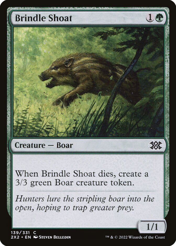 Brindle Shoat 139/331 (Double Masters 2022)  | Chromatic Games