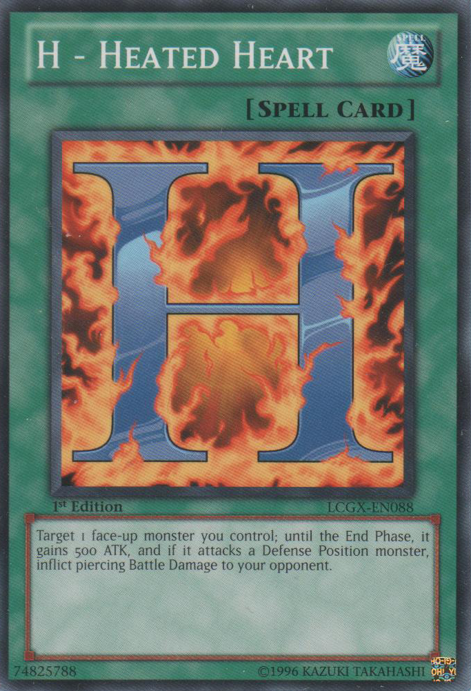 H - Heated Heart [LCGX-EN088] Common | Chromatic Games