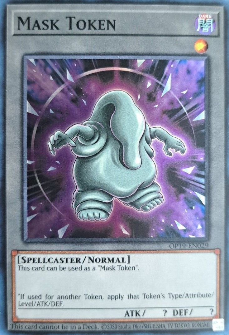 Mask Token [OP19-EN029] Super Rare | Chromatic Games