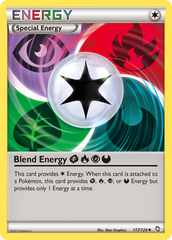 Blend Energy GrassFirePsychicDarkness (117/124) [Black & White: Dragons Exalted] | Chromatic Games