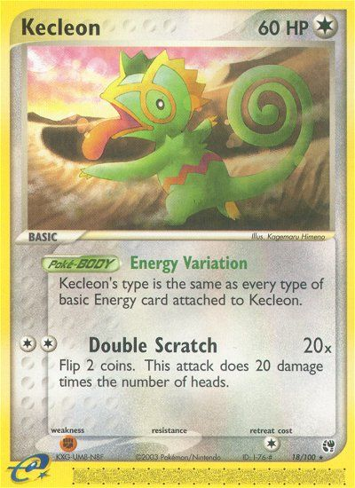 Kecleon (18/100) [EX: Sandstorm] | Chromatic Games