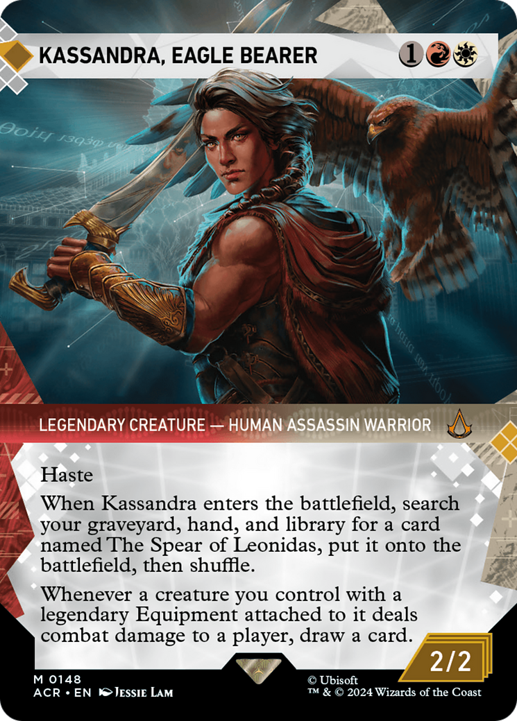 Kassandra, Eagle Bearer (Showcase) [Assassin's Creed] | Chromatic Games