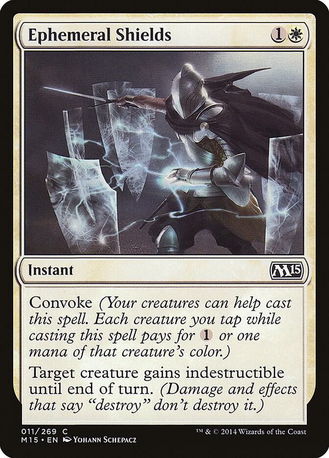 Ephemeral Shields 11/269 (Magic 2015 (M15))  | Chromatic Games