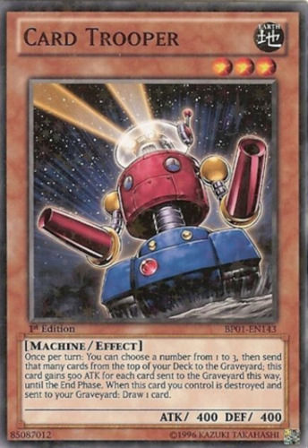 Card Trooper [BP01-EN143] Starfoil Rare | Chromatic Games